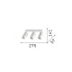 IdealLux-367408 - Dynamite - White 3 Spotlights