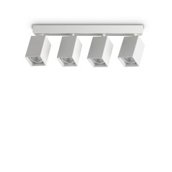 Dynamite - White Square 4 Spotlights