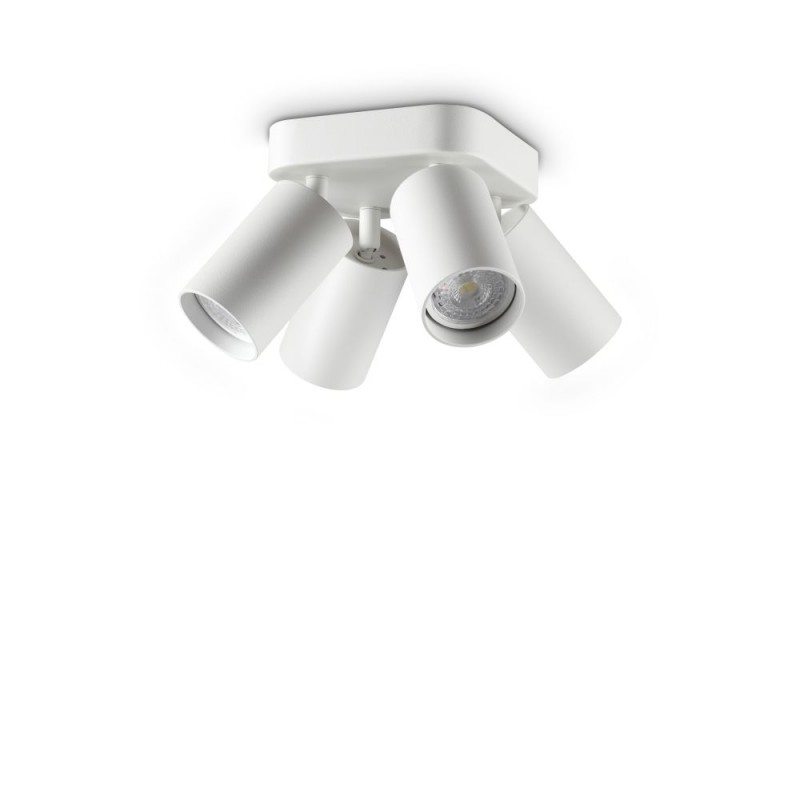 IdealLux-367439 - Dynamite - White Round 4 Spotlights