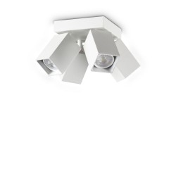 Dynamite - White Square 4 Spotlights