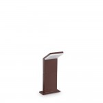 Style - IP54 Coffee LED Post 3000K - 30 cm