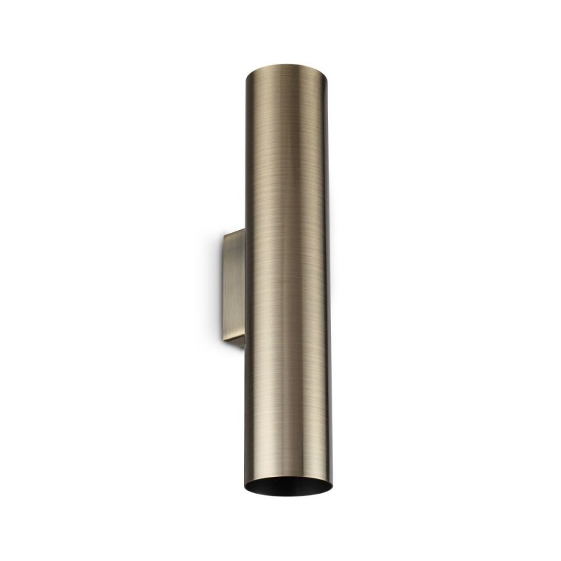 IdealLux-370071 - Look - Antique Brass Up & Down Wall Lamp 30 cm