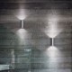 IdealLux-370118 - Look - Black Up & Down Wall Lamp 30 cm