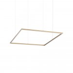 Oracle Slim - Brass LED Pendant Ø 90 cm