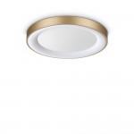 Planet - LED Matt Brass Flush with Diffuser Ø 50 cm