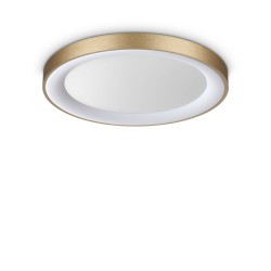 Planet - LED Matt Brass Flush with Diffuser Ø 60 cm