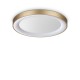 IdealLux-370668 - Planet - LED Matt Brass Flush with Diffuser Ø 60 cm