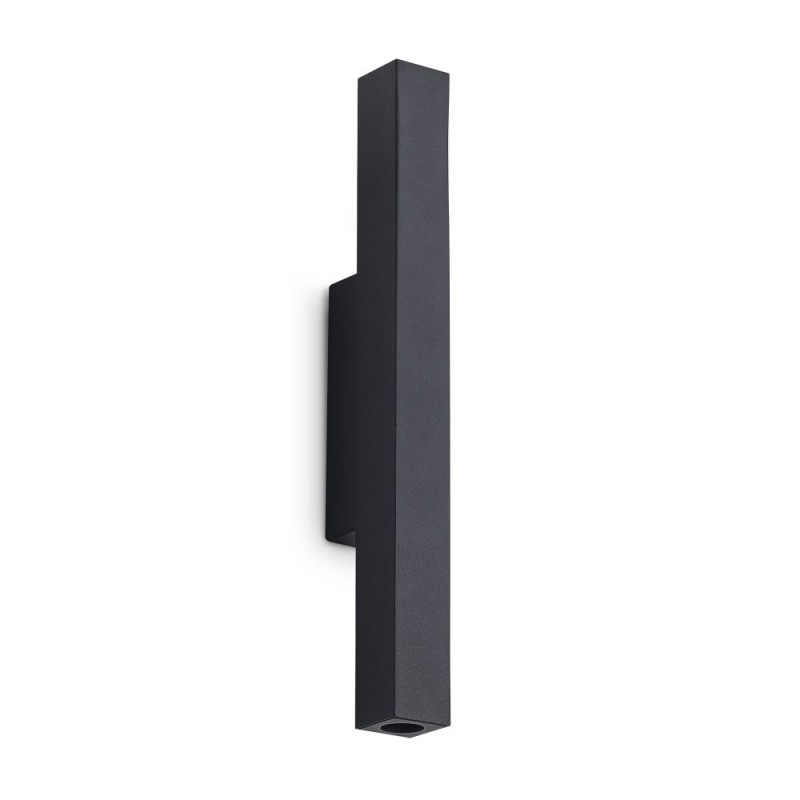 IdealLux-370774 - Look Square - Black Up & Down LED Wall Lamp 30 cm