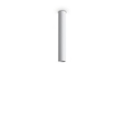 Look - Surface-Mounted White Cylindrical LED Spotlight 20 cm