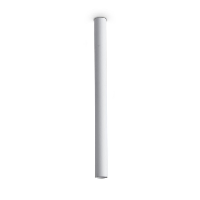 IdealLux-370873 - Look - Surface-Mounted White Cylindrical LED Spotlight 40 cm