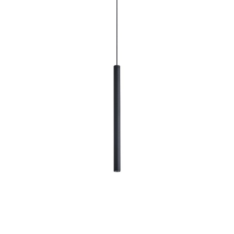 IdealLux-370958 - Look LED - Black LED Pendant Ø 8 cm
