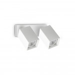 Dynamite - White Square 2 Spotlights