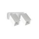 IdealLux-371221 - Dynamite - White Square 2 Spotlights