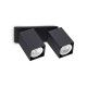 IdealLux-371238 - Dynamite - Black Square 2 Spotlights