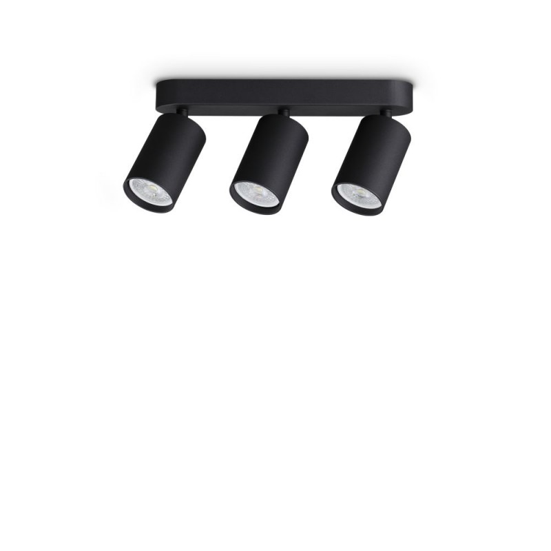 IdealLux-371252 - Dynamite - Black 3 Spotlights