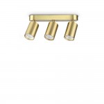 Dynamite - Satin Brass 3 Spotlights
