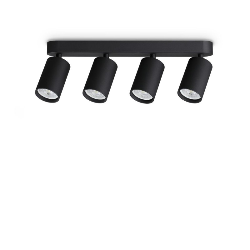 IdealLux-371344 - Dynamite - Black 4 Spotlights