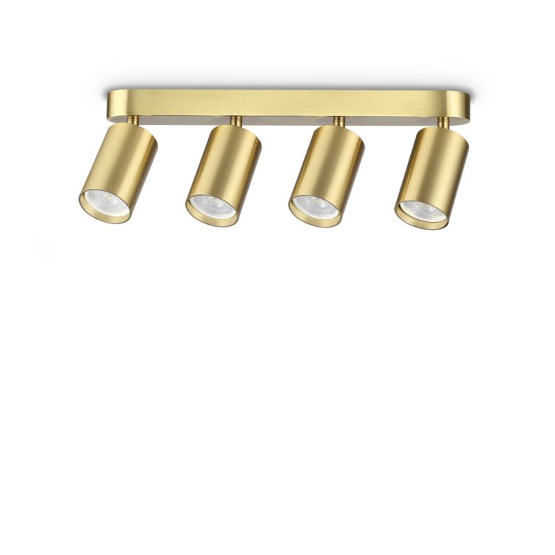 IdealLux-371351 - Dynamite - Satin Brass 4 Spotlights