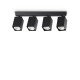 IdealLux-371368 - Dynamite - Black Square 4 Spotlights