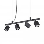 Dynamite - Black 4 Light Linear Fitting