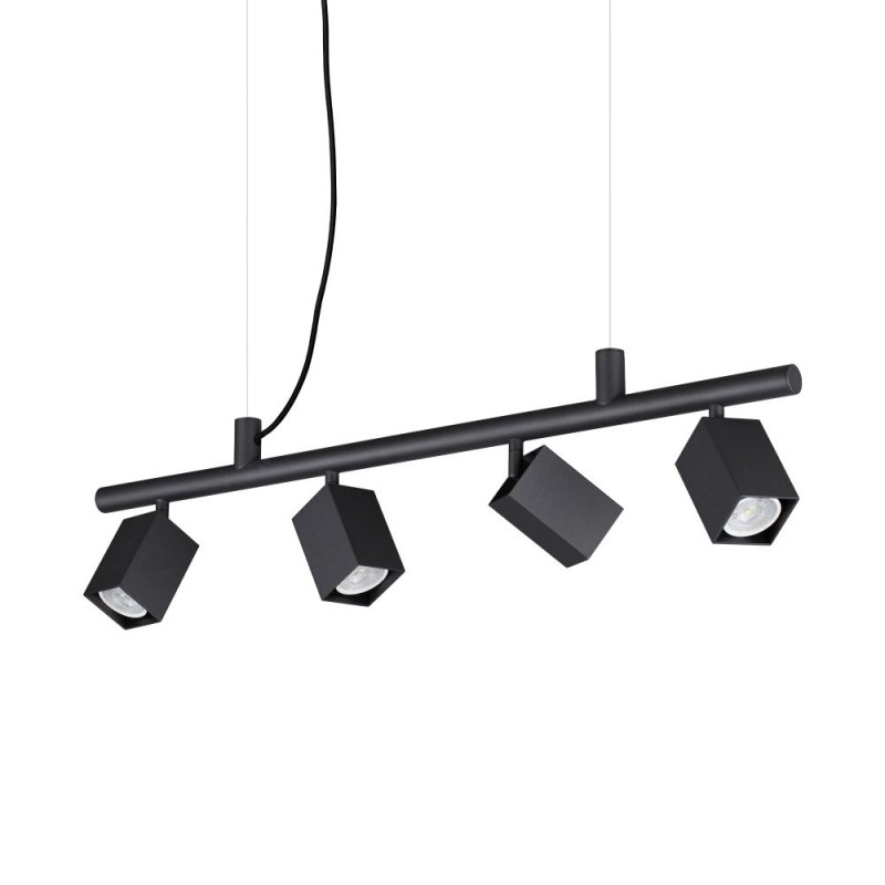 IdealLux-371382 - Dynamite - Black 4 Light Linear Fitting
