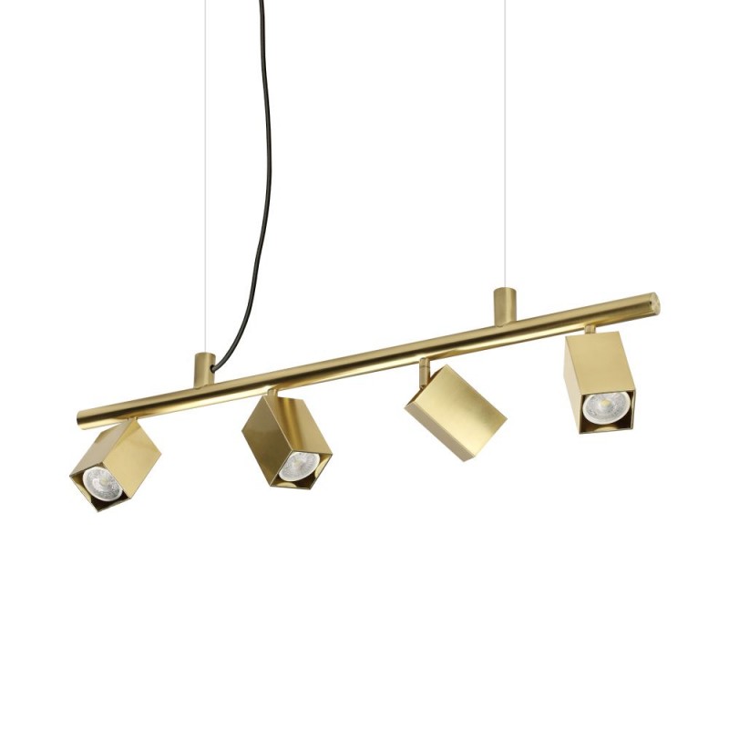 IdealLux-371399 - Dynamite - Satin Brass 4 Light Linear Fitting