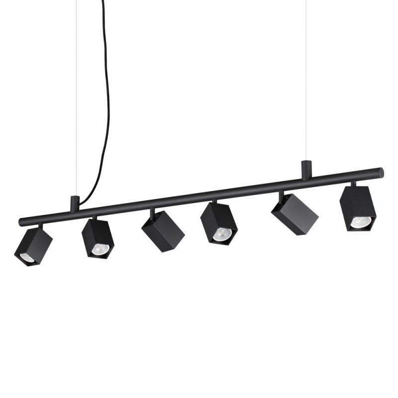 IdealLux-371412 - Dynamite - Black 6 Light Linear Fitting