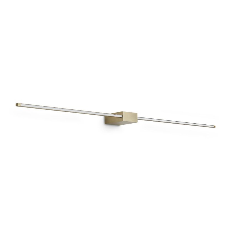 IdealLux-371726 - Essence - Brass LED Wall Lamp 115 cm