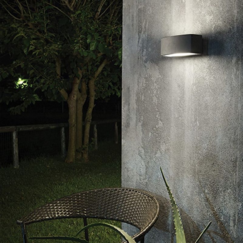 IdealLux-163550 - Andromeda - Outdoor Coffee Up&Down Wall Lamp