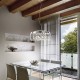 Ceiling Lights - Audi-80 - Clear Glass with Crystal 8 Light Pendant IdealLux-031750 - Audi-80 - Clear Glass with Crystal 8 Light Pendant