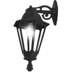 Bisso Rut - Black Hexagonal Lantern Wall Lamp Bisso Rut - Black Hexagonal Lantern Wall Lamp