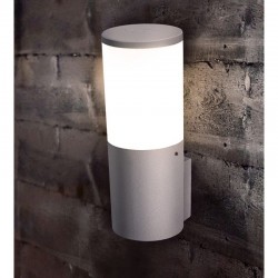 Amelia - Grey CCT Wall Lamp with Opal White Diffuser 8.5W