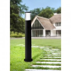 Carlo - Black CCT Bollard with Clear & White Diffuser 3.5W Carlo - Black CCT Bollard with Clear & White Diffuser 3.5W