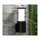 Fumagalli-FMDR1570U1LAX - Carlo - Black CCT Wall Lamp with Clear & White Diffuser 3.5W