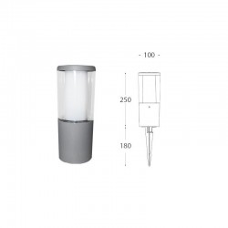Carlo - Grey CCT Spike Spot with Clear & White Diffuser 3.5W Carlo - Grey CCT Spike Spot with Clear & White Diffuser 3.5W