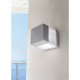 Fumagalli-FMDS2560C1LLX - Elisa - Grey and Clear Wall Lamp