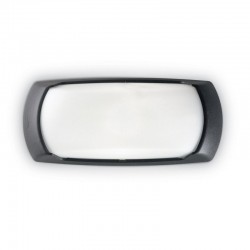 Francy - Black Bulkhead Light with Opal White Diffuser Francy - Black Bulkhead Light with Opal White Diffuser