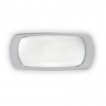 Francy - Grey Bulkhead Light with Opal White Diffuser Francy - Grey Bulkhead Light with Opal White Diffuser