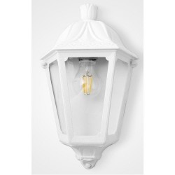Iesse - White Half Lantern Wall Lamp