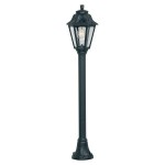 Mizar Anna - Black Hexagonal Lantern Post Mizar Anna - Black Hexagonal Lantern Post