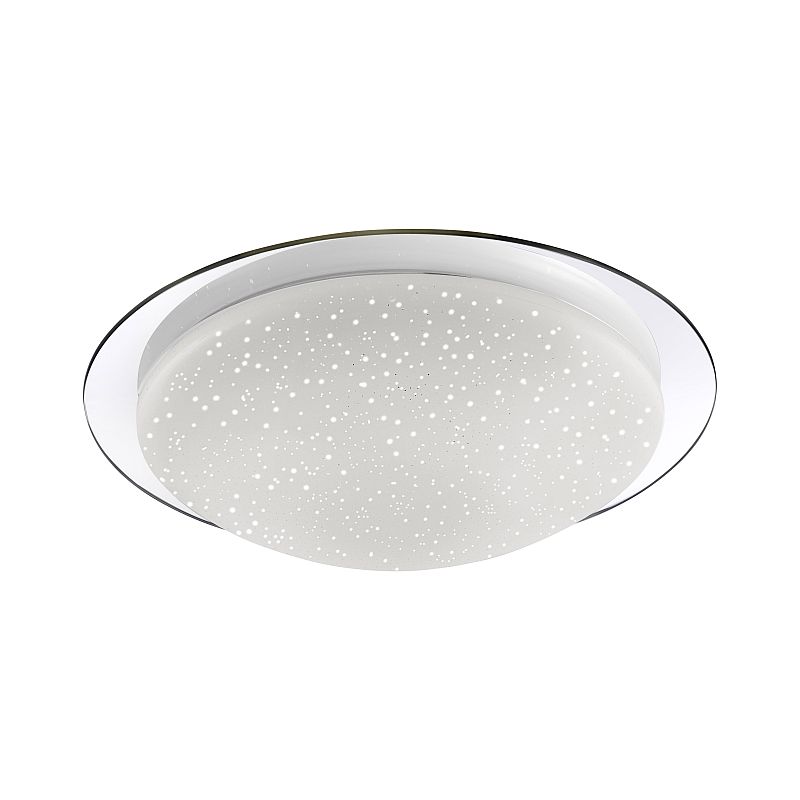 Bathroom Lights - Skyler - LED Bathroom Sparkling Sky Look Large Flush LeuchtenDirect-14332-17 - Skyler - LED Bathroom Sparkling Sky Look Large Flush