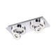 Spot & Downlights - Tim - Modern LED Chrome Double Spotlight LeuchtenDirect-14521-17 - Tim - Modern LED Chrome Double Spotlight