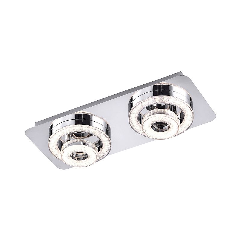 Spot & Downlights - Tim - Modern LED Chrome Double Spotlight LeuchtenDirect-14521-17 - Tim - Modern LED Chrome Double Spotlight
