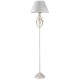Table & Floor Lamp - Monile - Pattern White Fabric Floor lamp -White gold Maytoni-ARM004-00-W - Monile - Pattern White Fabric Floor lamp -White gold