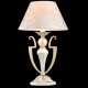 Table & Floor Lamp - Monile - Pattern White Fabric Table Lamp -White gold Maytoni-ARM004-11-W - Monile - Pattern White Fabric Table Lamp -White gold