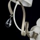 Wall Lights - Intreccio - White Fabric Twin Wall Lamp- Gold Ribbon Maytoni-ARM010-02-W - Intreccio - White Fabric Twin Wall Lamp- Gold Ribbon
