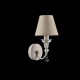 Wall Lights - Torino - Beige Fabric Wall Lamp -White Antique Maytoni-ARM139-01-W - Torino - Beige Fabric Wall Lamp -White Antique