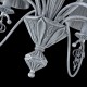 Ceiling Lights - Monsoon - Grey Organza 6 Light Pendant- Antique Grey Maytoni-ARM154-06-S - Monsoon - Grey Organza 6 Light Pendant- Antique Grey