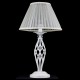 Table & Floor Lamp - Grace - White Fabric Table lamp - Crystal Maytoni-ARM247-00-G - Grace - White Fabric Table lamp - Crystal