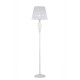 Table & Floor Lamp - Grace - White Fabric Floor lamp - Crystal Maytoni-ARM247-11-G - Grace - White Fabric Floor lamp - Crystal
